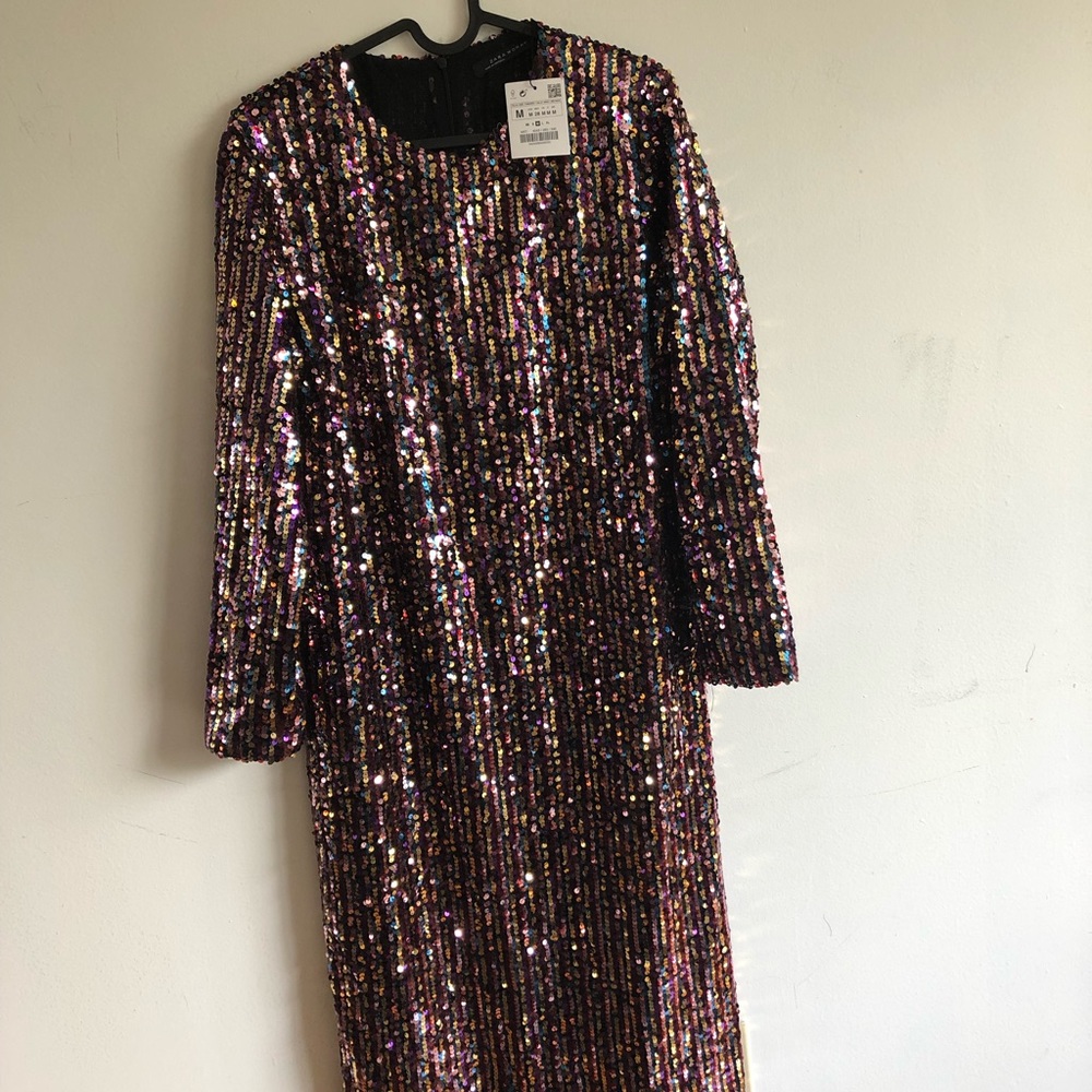 Zara Sequin Dress